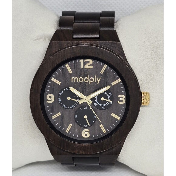 Other - Men's Modply Wooden Classic Round Watch 13